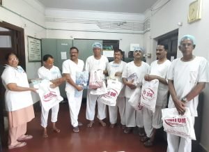 Saree Distribution, Sir JJ Group of Hospitals